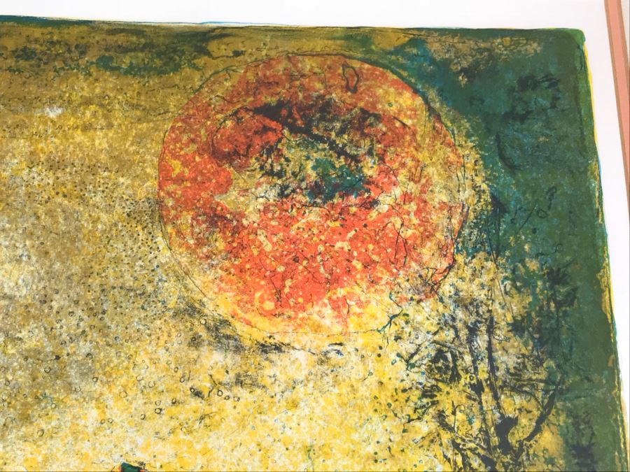 Hoi Lebadang Lithograph Pencil Signed By Artist Vietnam (May Be Artist Proof) 32' X 26' [Photo 5]