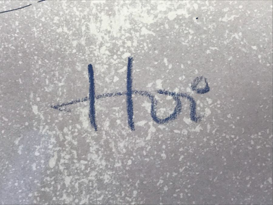 Hoi Lebadang Limited Edition Lithograph Pencil Signed By Artist 305 Of 325 Vietnam 35' X 20' [Photo 6]