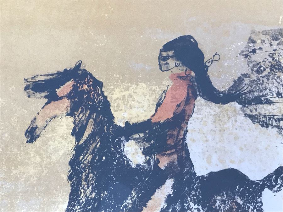 Hoi Lebadang Limited Edition Lithograph Pencil Signed By Artist 305 Of 325 Vietnam 35' X 20' [Photo 7]