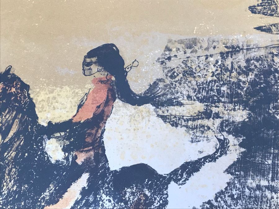 Hoi Lebadang Limited Edition Lithograph Pencil Signed By Artist 305 Of 325 Vietnam 35' X 20' [Photo 8]