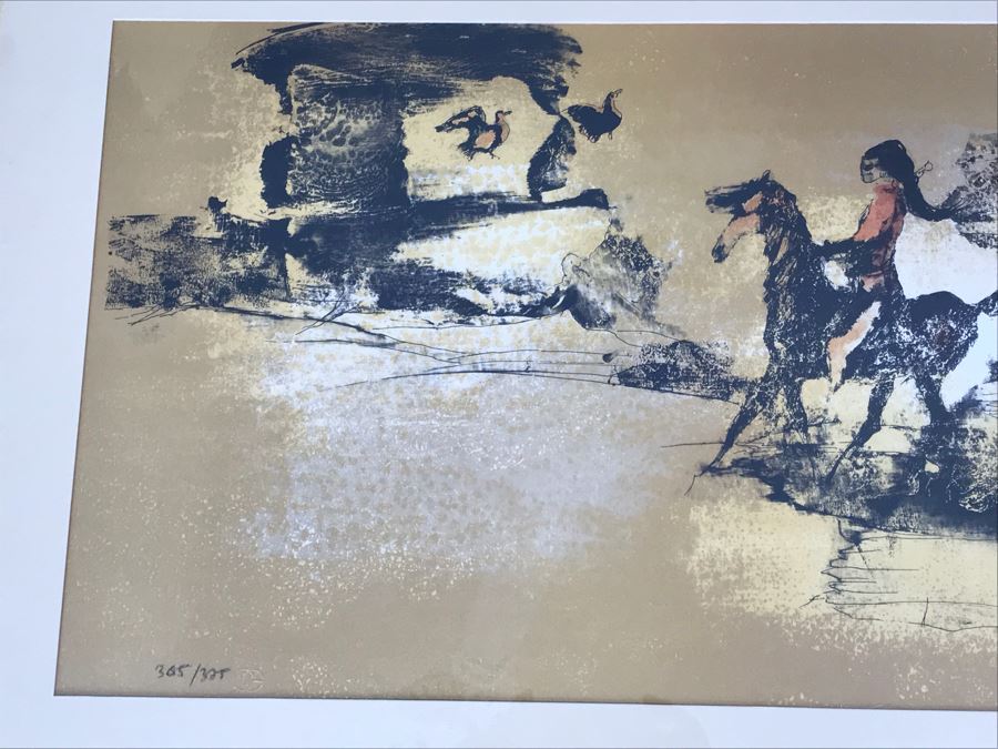 Hoi Lebadang Limited Edition Lithograph Pencil Signed By Artist 305 Of 325 Vietnam 35' X 20' [Photo 4]
