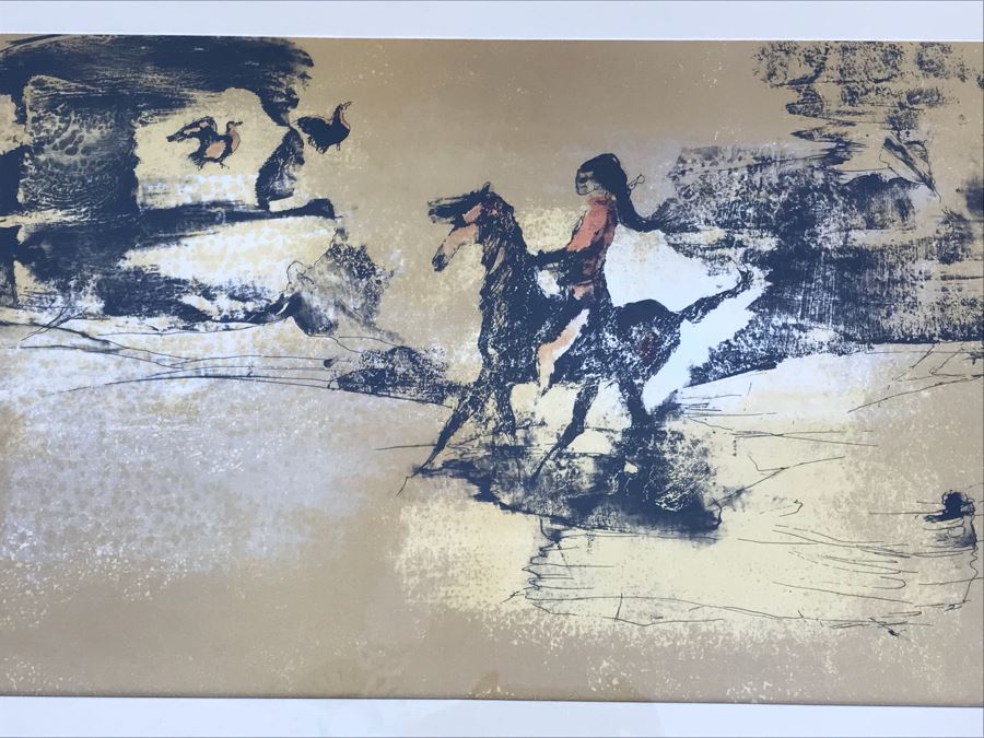 Hoi Lebadang Limited Edition Lithograph Pencil Signed By Artist 305 Of 325 Vietnam 35' X 20' [Photo 3]