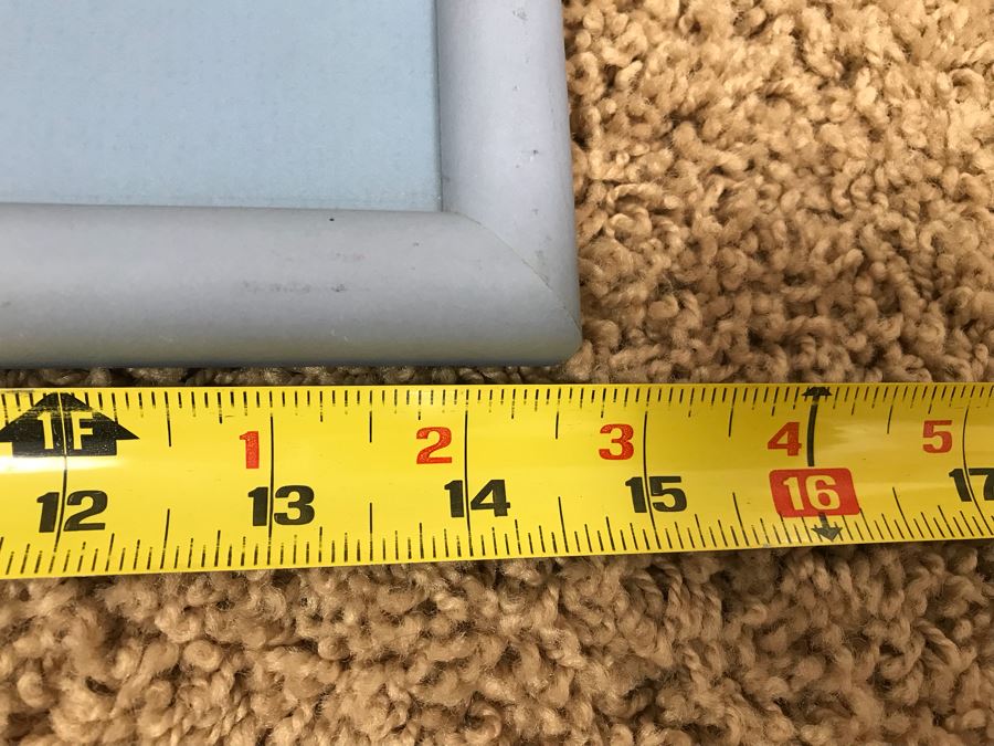 Signed Original Mixed Media Artwork (Info On Back) 14.5' X 12' [Photo 22]