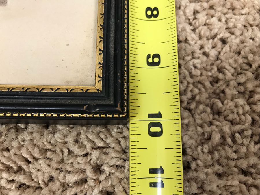 Vintage Etching In Color By H. Tourneur Paris Montmartre The Tertre Place 13' X 10' [Photo 13]