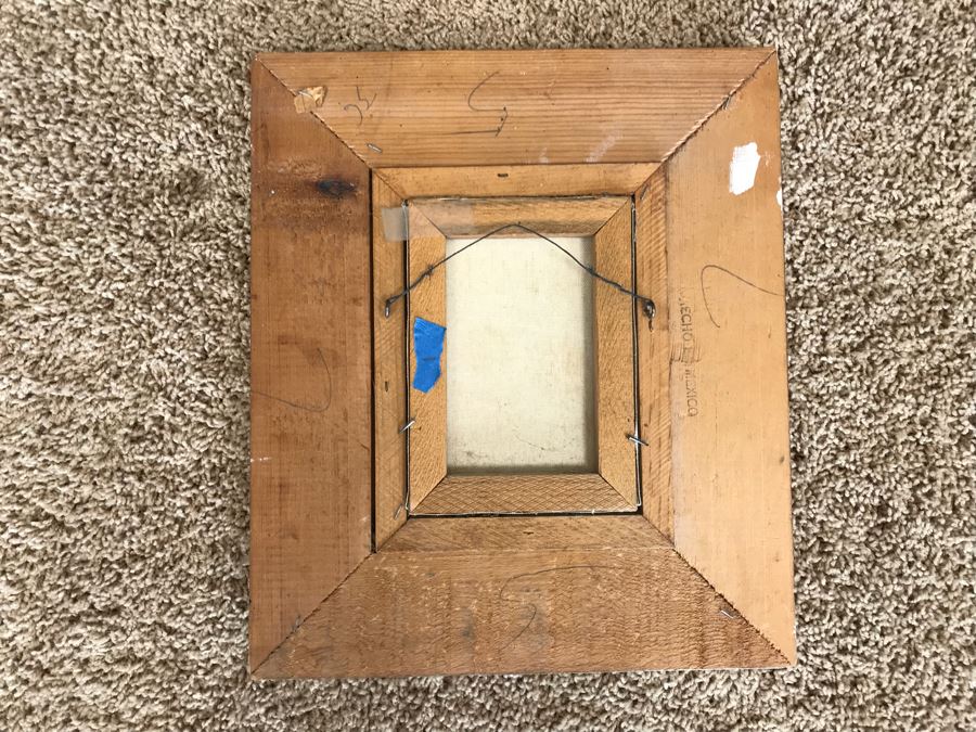 Original Unsigned Still Life Oil Painting Titled 'Valencias' 12' X 14' [Photo 7]