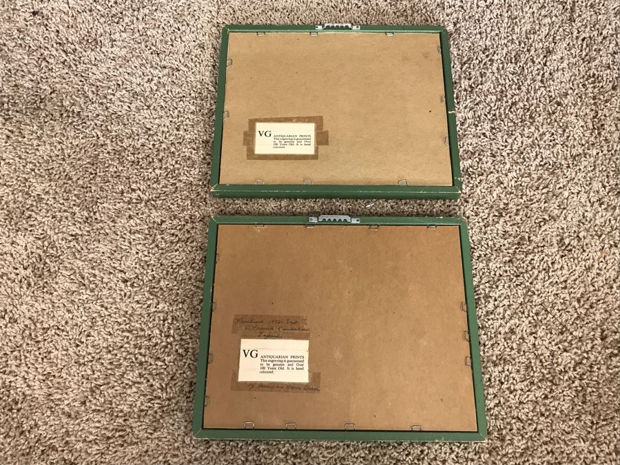 Pair Of Antique Engravings 10.5' X 8.5' [Photo 19]