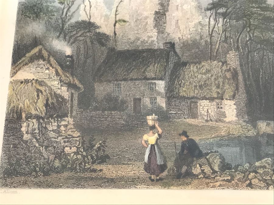 Pair Of Antique Engravings 10.5' X 8.5' [Photo 11]