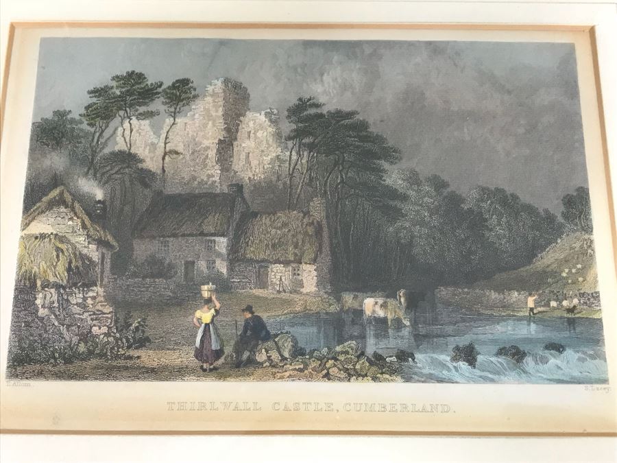 Pair Of Antique Engravings 10.5' X 8.5' [Photo 4]