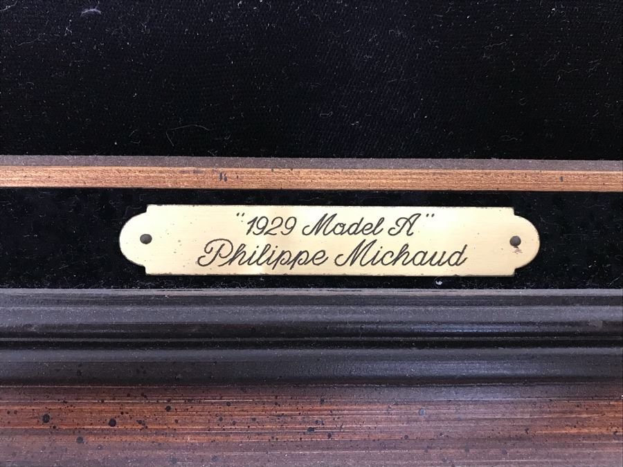 Original Car Art From Various Parts '1929 Model A' Ford By Philippe Michaud 26.5' X 18.5' [Photo 3]