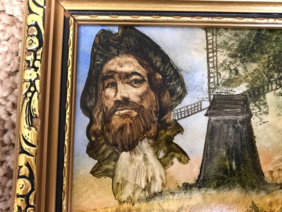 Collection Of (6) Original Robert J. Hall Miniature Landscape Paintings [Photo 7]