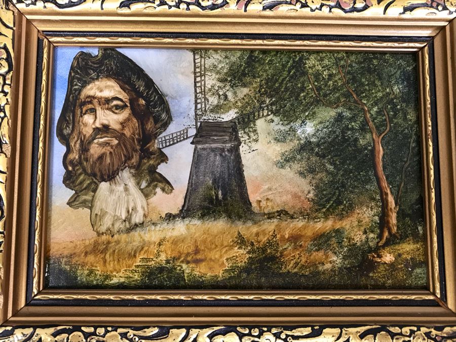 Collection Of (6) Original Robert J. Hall Miniature Landscape Paintings [Photo 6]