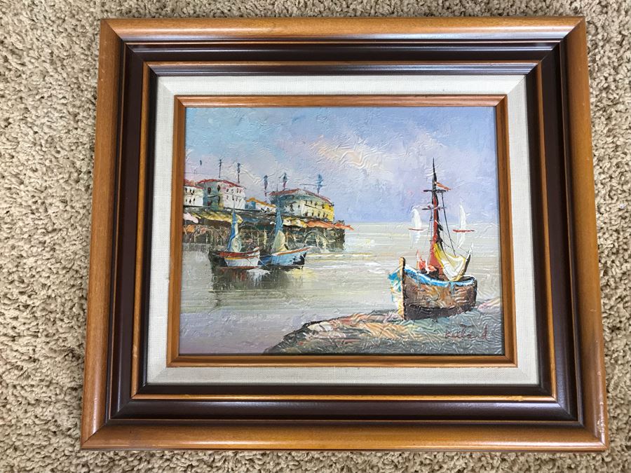 Original Nautical Oil Painting By Kelland 15' X 12' [Photo 2]