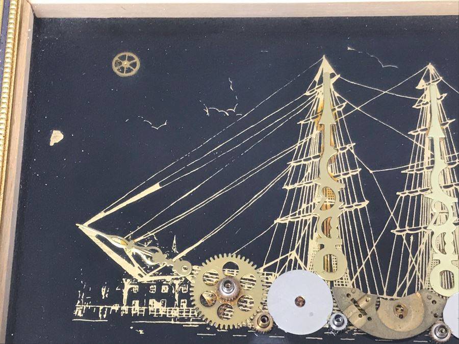 Collection Of (4) Original Watch Part Artwork By J. L. Nash (John Nash) Piccadilly Circus, Tower Bridge, Westminster Abbey And Cutty Sark [Photo 12]