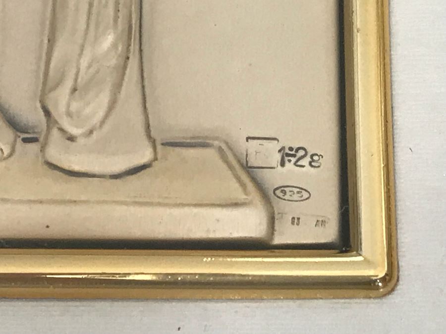 Framed Sterling Silver Embossed Picture [Photo 5]