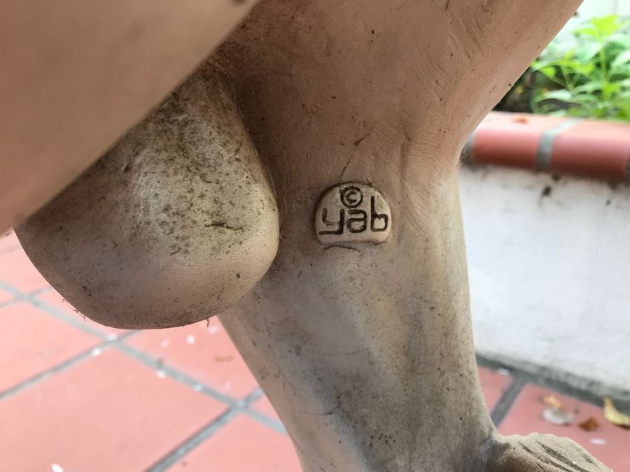 Full Size Resin Painted Carousel Horse With Stand By YAB [Photo 15]