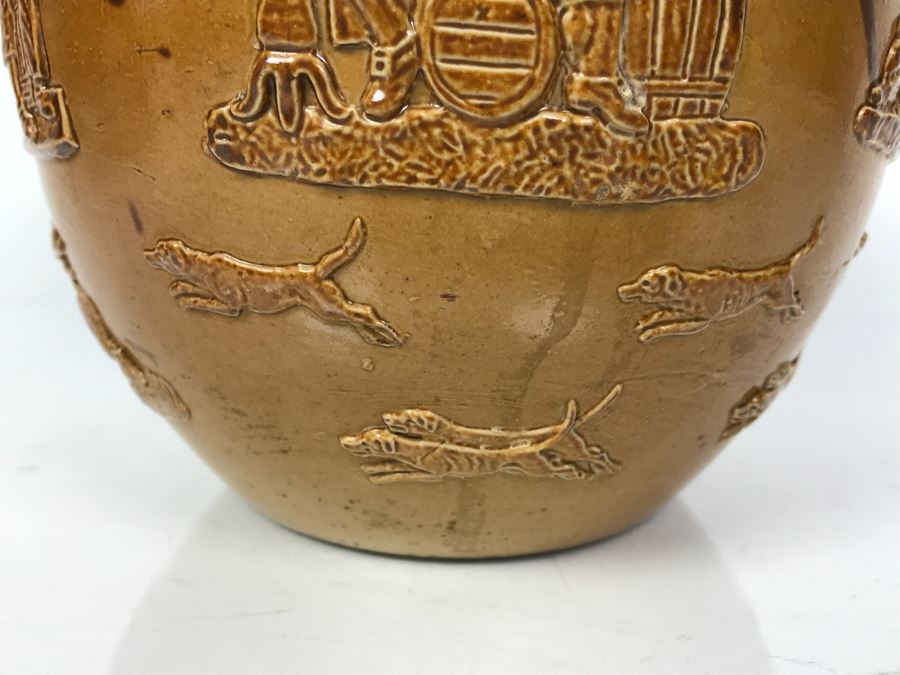 Antique Doulton Lambeth Stoneware Pitcher [Photo 8]