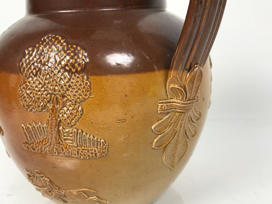 Antique Doulton Lambeth Stoneware Pitcher [Photo 15]