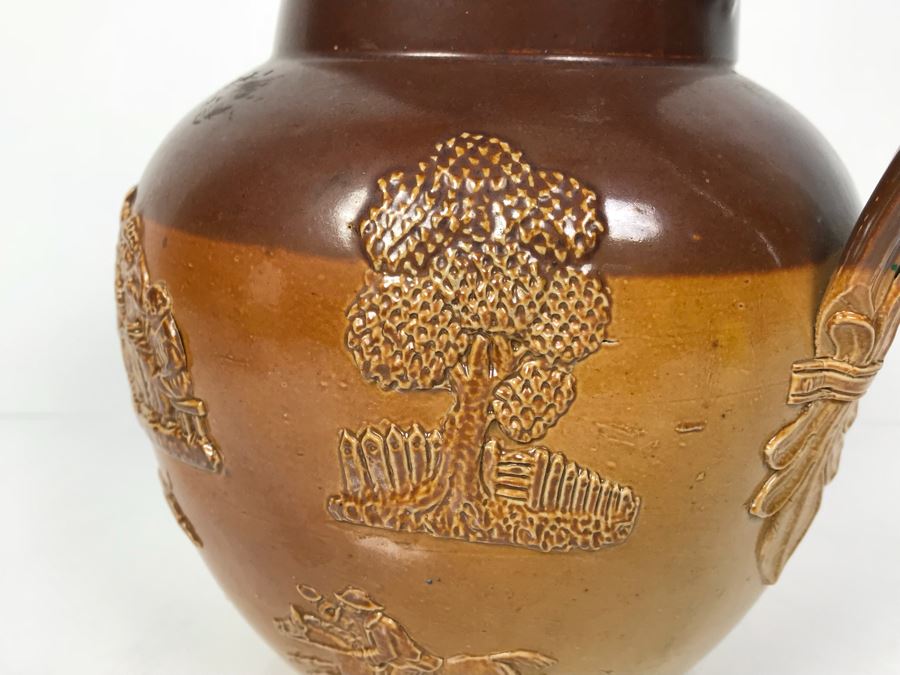 Antique Doulton Lambeth Stoneware Pitcher [Photo 13]