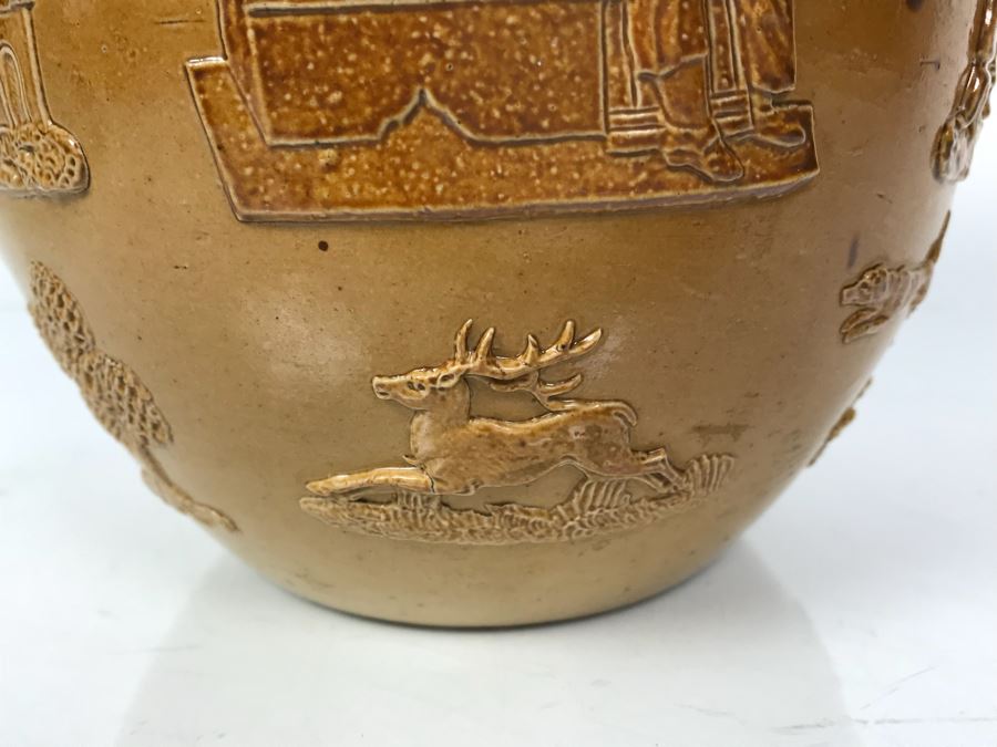 Antique Doulton Lambeth Stoneware Pitcher [Photo 5]