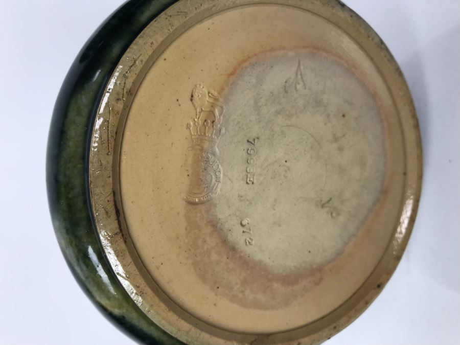 Pair Of Antique Royal Doulton England Vases Stoneware 7998E 8.5'H X 5'W [Photo 8]