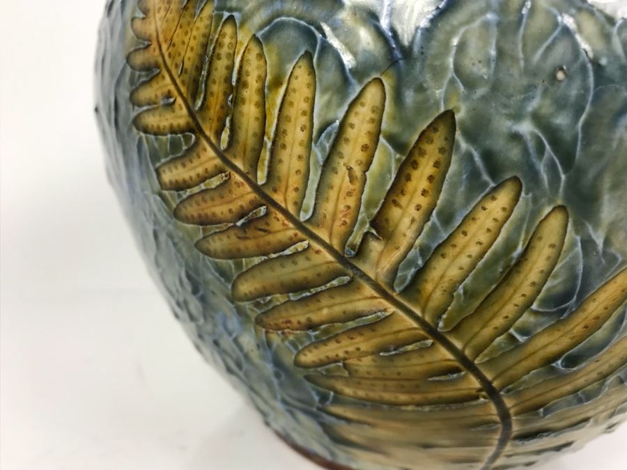 Antique Royal Doulton England Stoneware Jardiniere Pot 2092 6.25'H X 8'W [Photo 10]