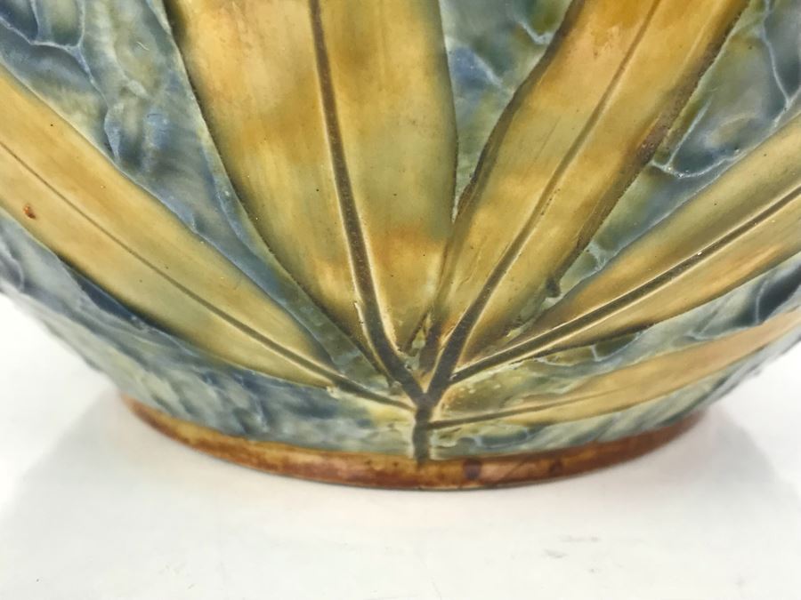 Antique Royal Doulton England Stoneware Jardiniere Pot 2092 6.25'H X 8'W [Photo 6]