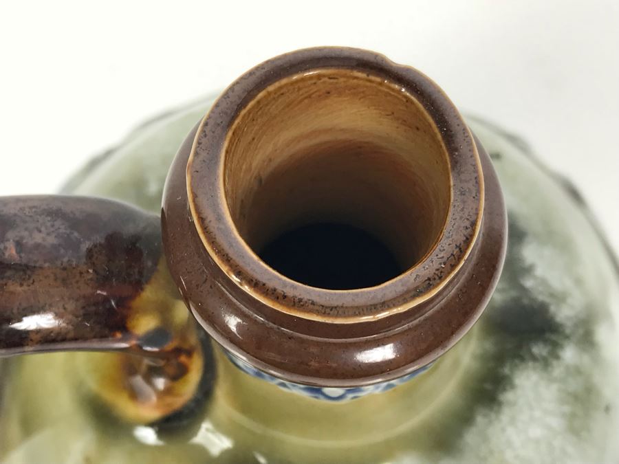 Antique Doulton Lambeth England Whiskey Jug With Stopper 9051 8.5'H [Photo 15]