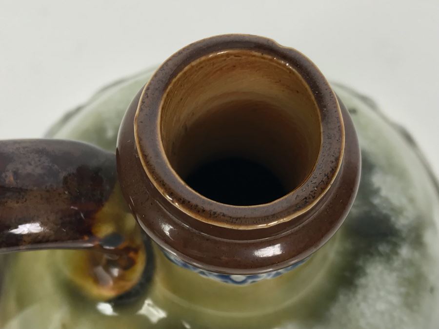 Antique Doulton Lambeth England Whiskey Jug With Stopper 9051 8.5'H [Photo 16]