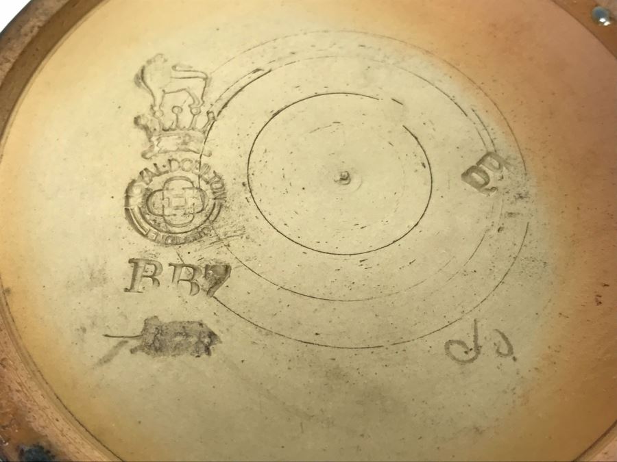 Pair Of Antique Royal Doulton England Vases Stoneware 6711 7.5'H [Photo 14]