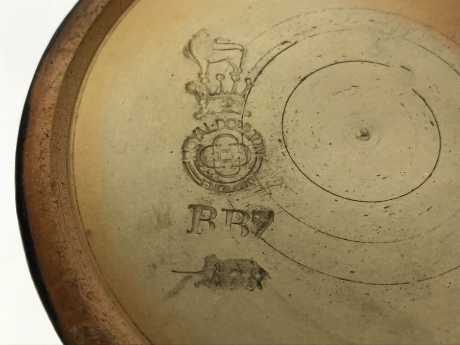 Pair Of Antique Royal Doulton England Vases Stoneware 6711 7.5'H [Photo 15]