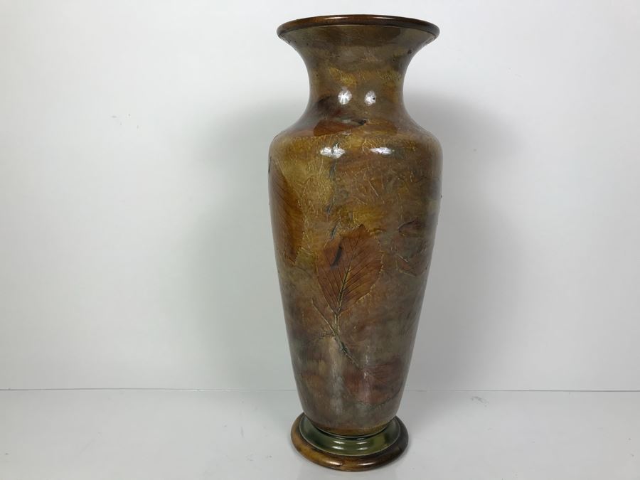 Tall 16'H Antique Royal Doulton England Vase Stoneware 5745 [Photo 11]