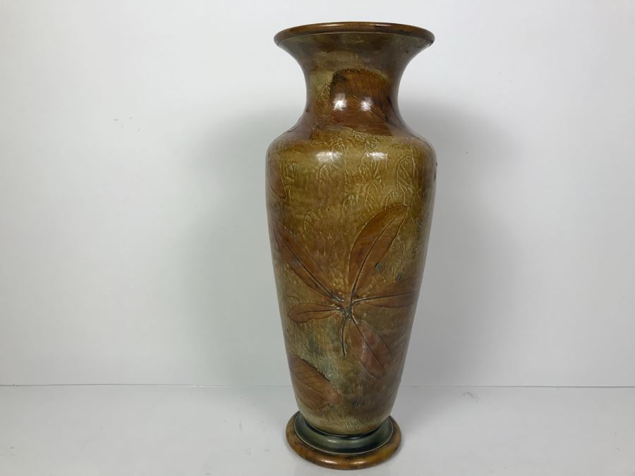Tall 16'H Antique Royal Doulton England Vase Stoneware 5745 [Photo 15]