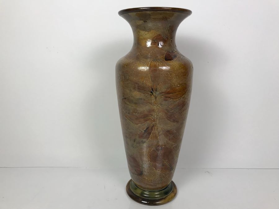Tall 16'H Antique Royal Doulton England Vase Stoneware 5745 [Photo 1]