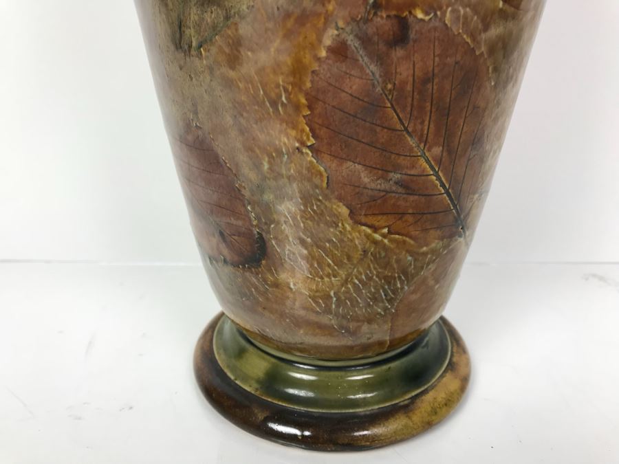 Tall 16'H Antique Royal Doulton England Vase Stoneware 5745 [Photo 9]