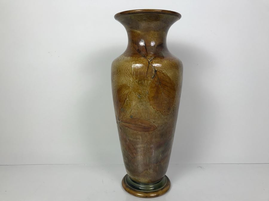 Tall 16'H Antique Royal Doulton England Vase Stoneware 5745 [Photo 13]
