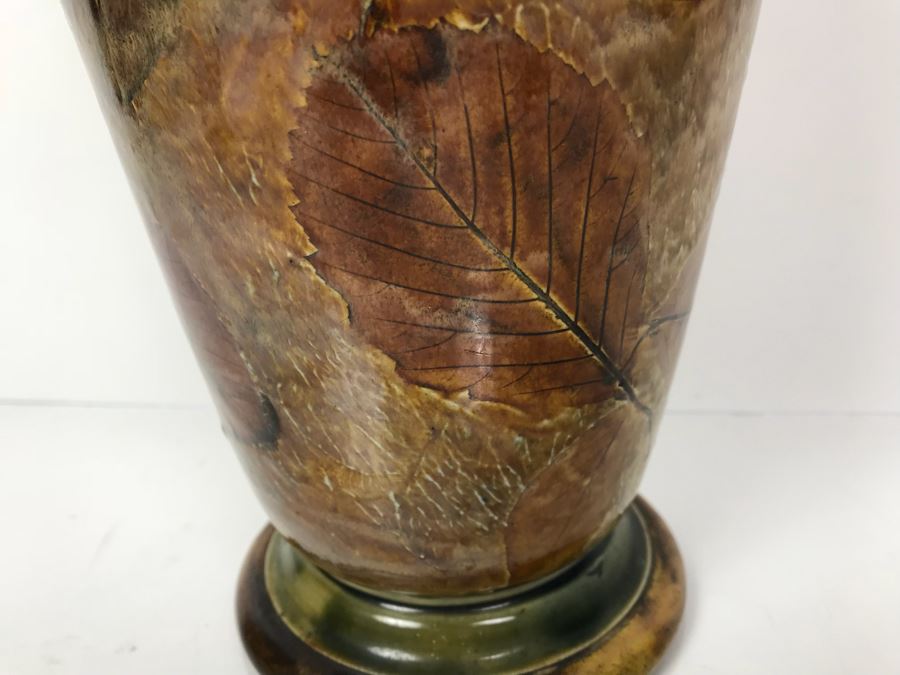 Tall 16'H Antique Royal Doulton England Vase Stoneware 5745 [Photo 10]