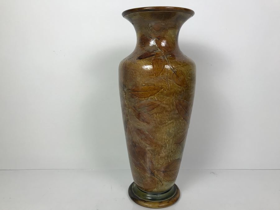 Tall 16'H Antique Royal Doulton England Vase Stoneware 5745 [Photo 17]
