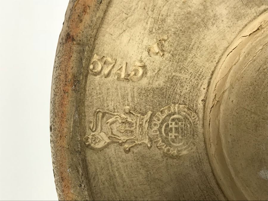 Tall 16'H Antique Royal Doulton England Vase Stoneware 5745 [Photo 26]