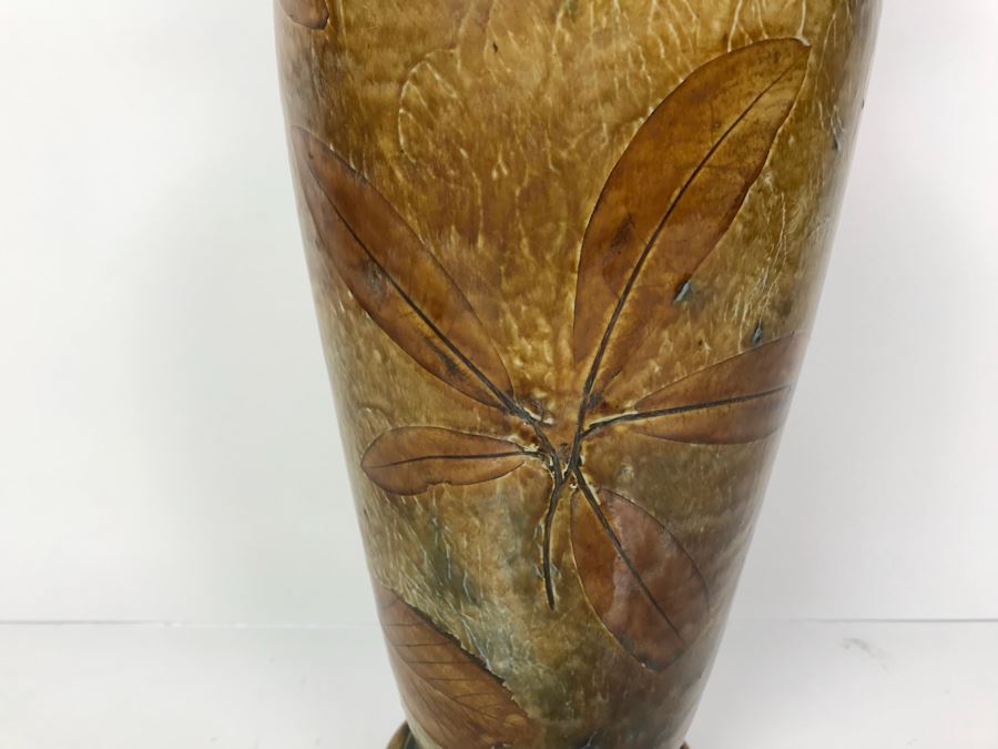 Tall 16'H Antique Royal Doulton England Vase Stoneware 5745 [Photo 16]