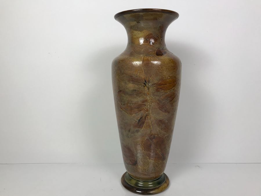Tall 16'H Antique Royal Doulton England Vase Stoneware 5745 [Photo 3]
