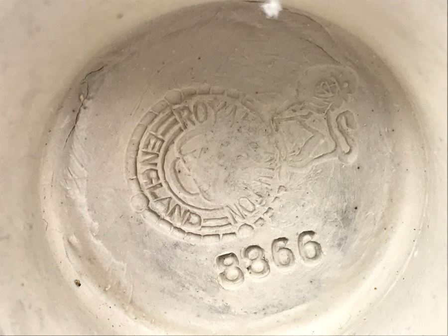 Pair Of Antique Vases One Is Doulton Lambeth England And One Is Royal Doulton England 8866 12'H [Photo 3]