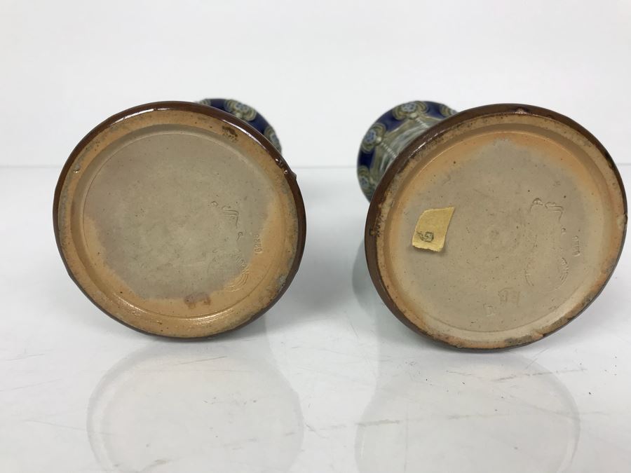 Pair Of Royal Doulton England Vases 6228 5.5'H [Photo 6]