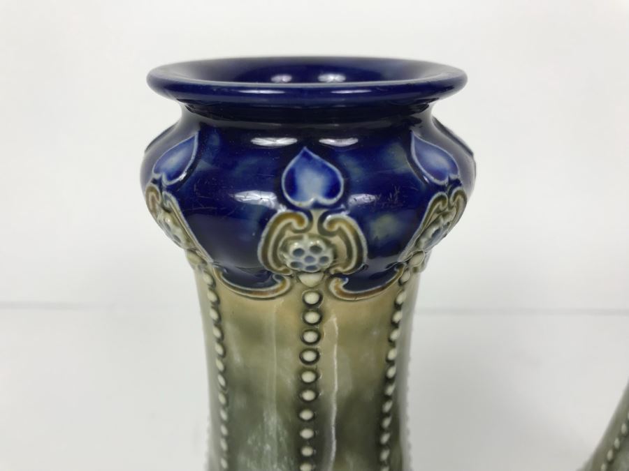 Pair Of Royal Doulton England Vases 6228 5.5'H [Photo 3]