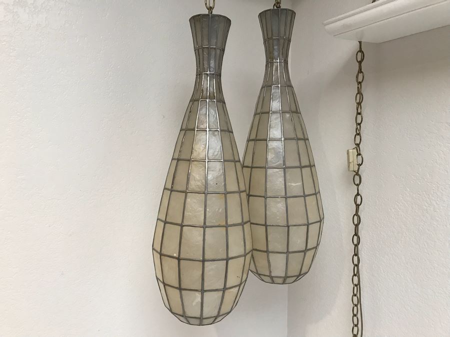 Capiz Shell Pendant Lights [Photo 6]
