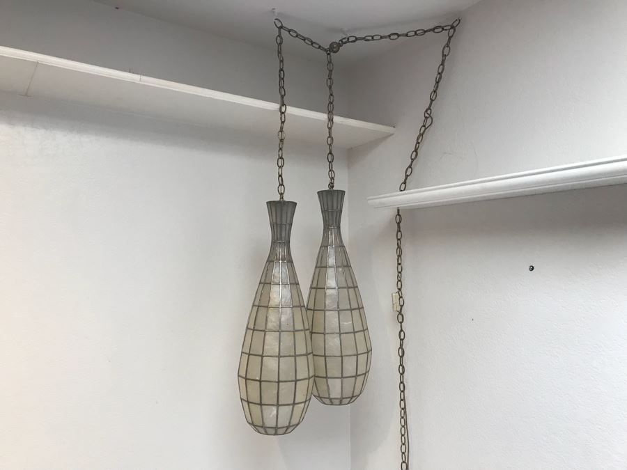 Capiz Shell Pendant Lights [Photo 5]
