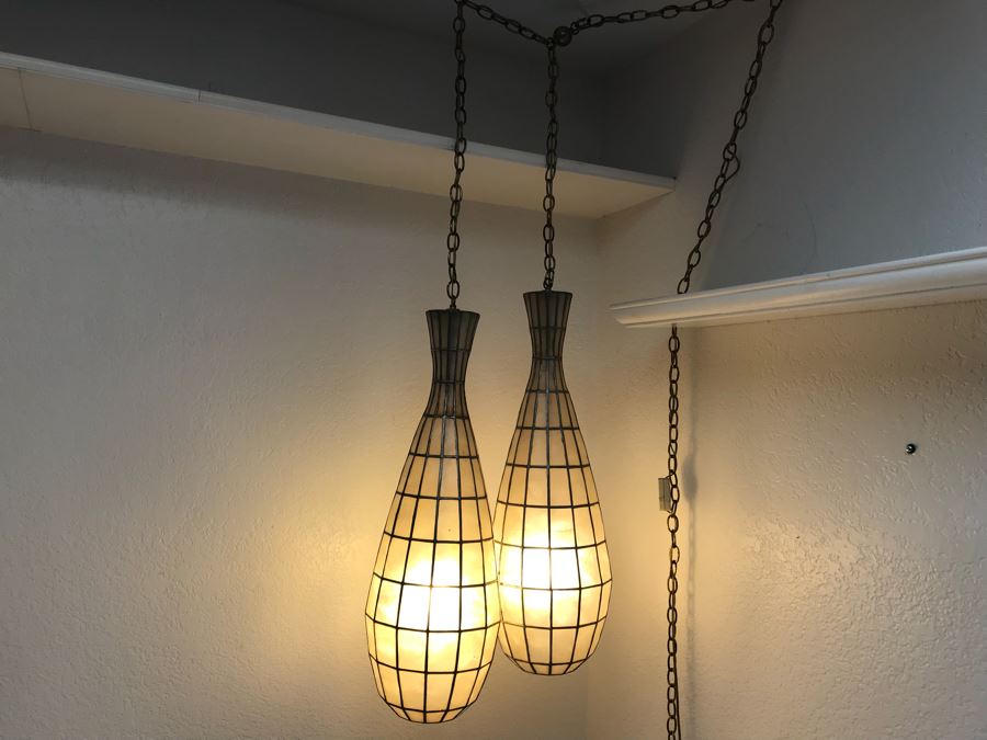 Capiz Shell Pendant Lights [Photo 3]