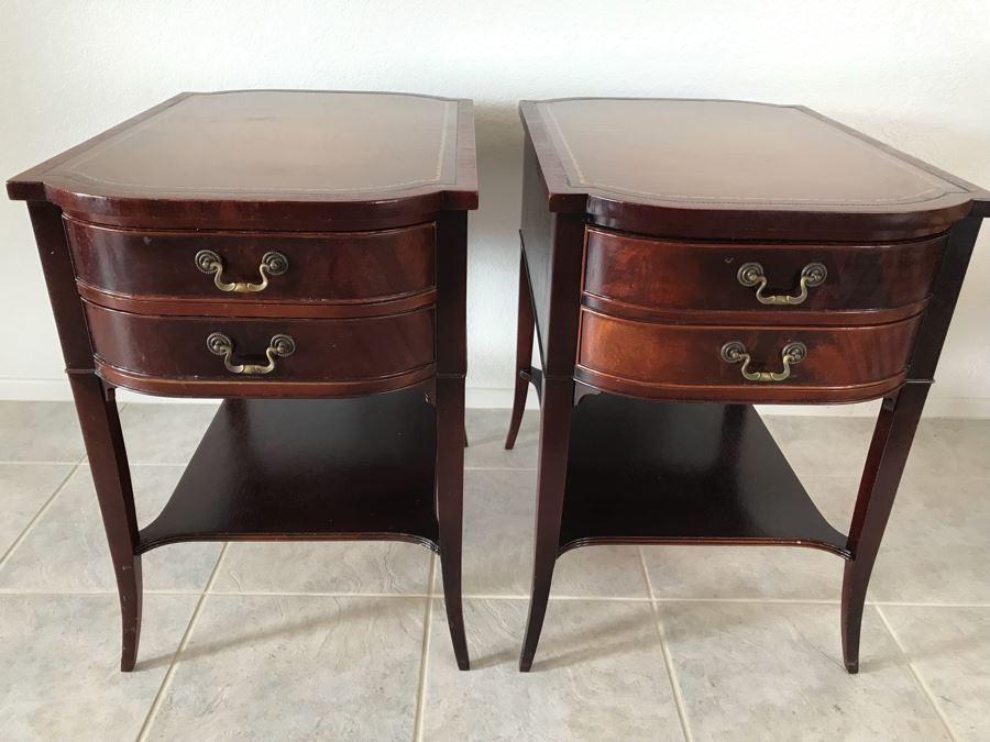 end tables for leather sofa