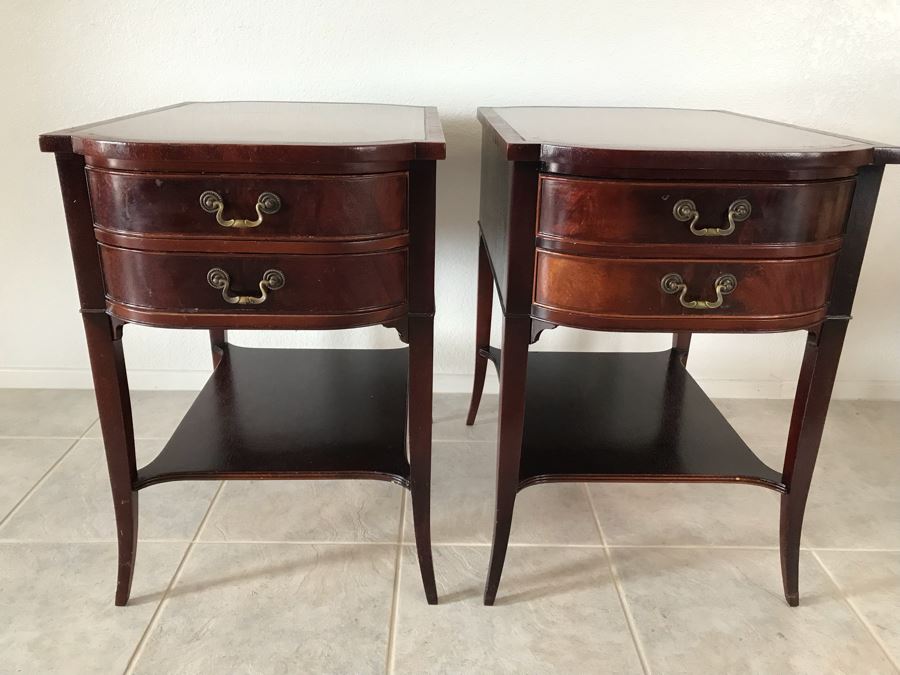 end tables for leather sofa