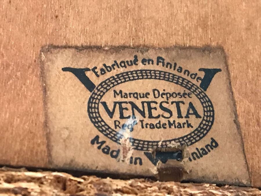 Mid-Century Modern Secretary Desk Chest Of Drawers With Mirror By Venesta Made In Finland [Photo 3]