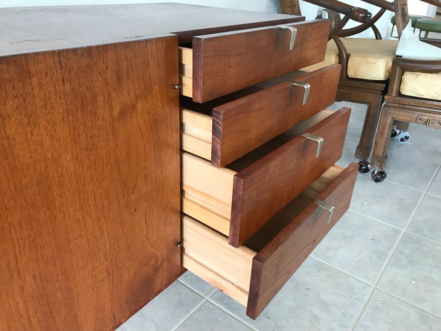 Mid-Century Modern Credenza Cabinet With Metal Legs By STAG Furniture  [Photo 4]